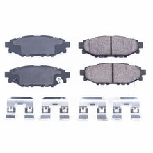 Power Stop 13-16 Subaru BRZ Rear Z17 Evolution Ceramic Brake Pads w/Hardware - 17-1114