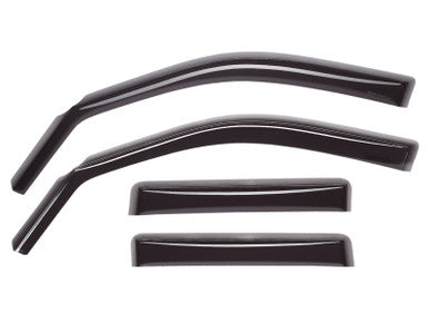 WeatherTech 2025 Toyota 4Runner / 24-25 Tacoma Front and Rear Side Window Deflectors - Dark Smoke - 841080IM