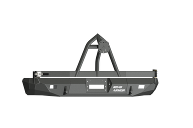 Road Armor 99-07 Ford Excursion Stealth Rear Winch Bumper w/Tire Carrier - Tex Blk - 61208B