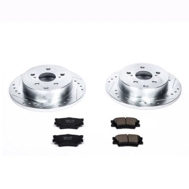 Power Stop 10-12 Lexus HS250h Rear Z23 Evolution Sport Brake Kit - K4671