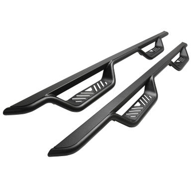 Westin 15-22 Ford F-150 SuperCrew / 17-22 F-250/350 Crew Cab Outlaw Nerf Step Bars - Textured Black - 20-13945