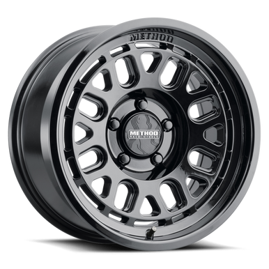 Method MR321 18x9 +18mm Offset 6x5.5 BP 106.25mm CB 5.68in BS Gloss Black Wheel - MR321890601318