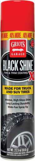 Griots Garage Black Shine Tire and Trim Coating XL - 21.5oz- Case of 6 - 10850