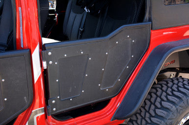 DV8 Offroad Rear Rock Doors For 2007-18 Jeep Wrangler JK - RDSTTB-01R
