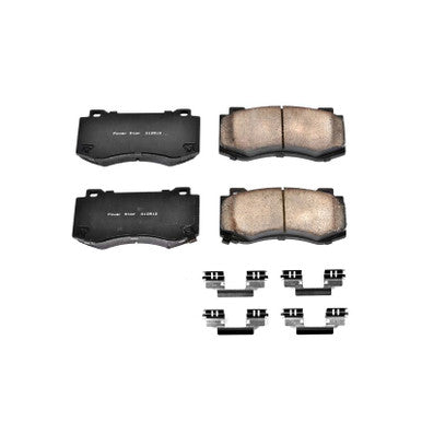 Power Stop 05-10 Chrysler 300 Front Z17 Evolution Ceramic Brake Pads w/Hardware - 17-1298