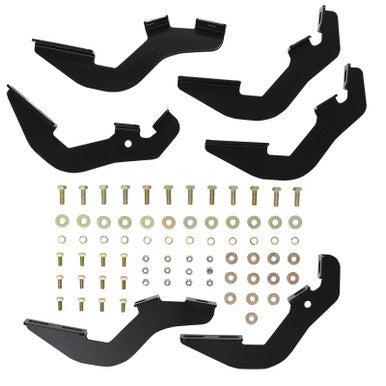Westin 21-22 Ford Bronco Running Board Mount Kit - (Use w/ 27-74725) - Black - 27-2425