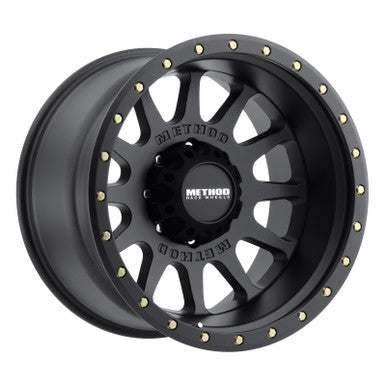 Method MR605 NV 20x12 -52mm Offset 8x6.5 121.3mm CB Matte Black Wheel - MR60521280552N