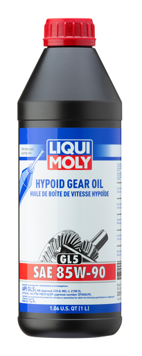 LIQUI MOLY 1L Hypoid Gear Oil (GL5) SAE 85W90 - 20010