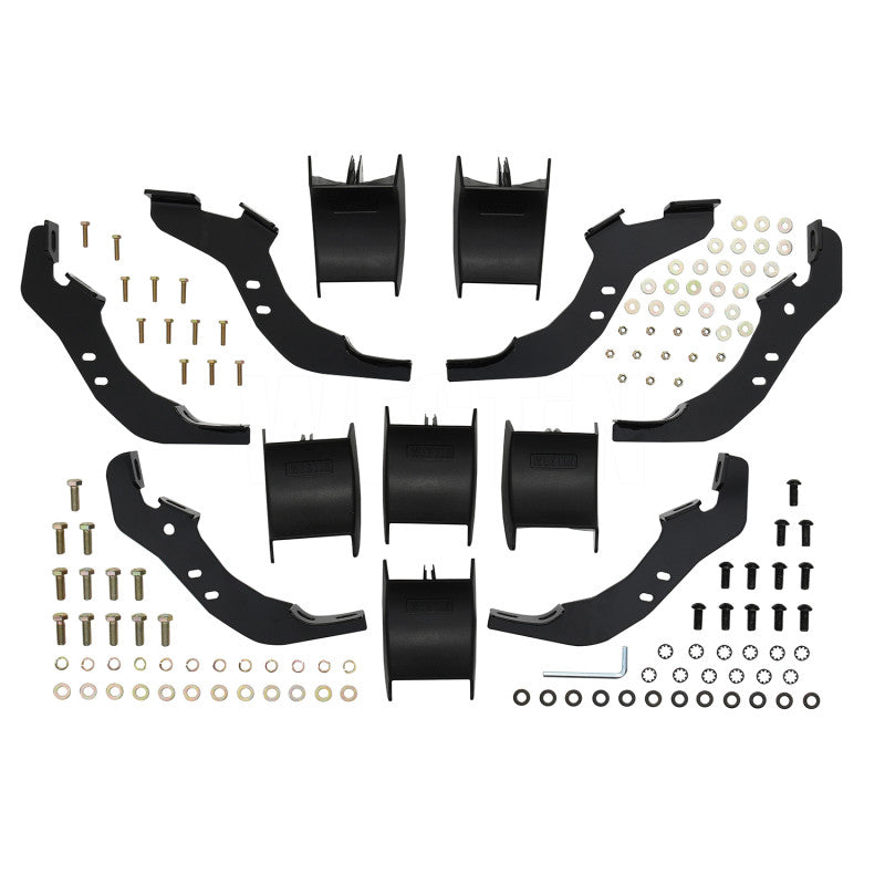 Westin 21-22 Ford Bronco (4-Door) PRO TRAXX 5 Oval Nerf Step Bars - Textured Black - 21-54195