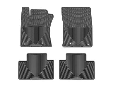 WeatherTech 13+ Toyota 4Runner Front & Rear Rubber Mats - Black - W307-W136