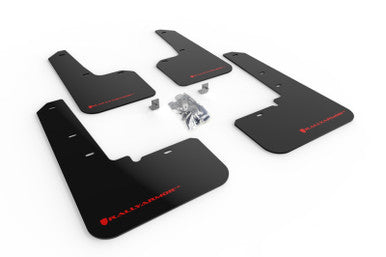 Rally Armor 20-25 Subaru Outback Black UR Mud Flap w/Red Logo - MF66-UR-BLK/RD