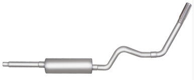 Gibson 87-92 Ford F-150 Custom 4.9L 3in Cat-Back Single Exhaust - Stainless - 619655