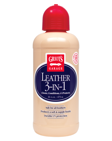 Griots Garage Leather 3-in-1 - 16oz - Case of 12 - 11019