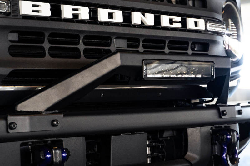 DV8 Offroad 21-22 Ford Bronco Factory Modular Front Bumper Bull Bar - LBBR-04