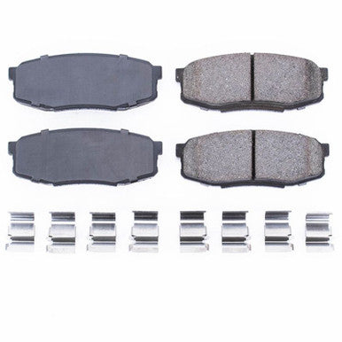 Power Stop 08-11 Lexus LX570 Rear Z17 Evolution Ceramic Brake Pads w/Hardware - 17-1304