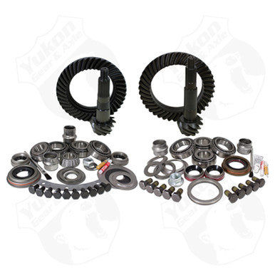 Yukon Gear & Install Kit Package Jeep XJ / YJ w/ Dana 30 Front & Model 35 Rear - 4.56in Ratio - YGK001