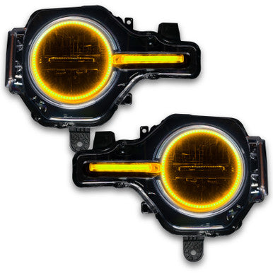 Oracle 2122 Ford Bronco Headlight Halo Kit w/DRL Bar  Base Headlights w/Simple Control - 1471-504