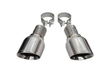 Corsa 2011-2021 Jeep Grand Cherokee Single 2.5in Inlet / 4.5in Outlet Polished Pro-Series Tip Kit - 14067