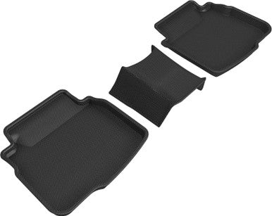 3D Maxpider Kagu 2nd Row Floor Mat For 2020+ Subaru Legacy / Outback - Black - L1SB02821509