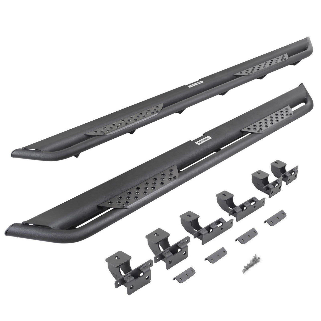 Go Rhino 22-23 Toyota Tundra Crew Cab Pickup Dominator Xtreme DT Side Steps w/ Mounting Bracket Kit - DT4436T
