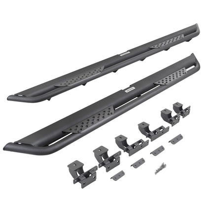 Go Rhino 22-23 Toyota Tundra Crew Cab Pickup Dominator Xtreme DT Side Steps w/ Mounting Bracket Kit - DT4436T