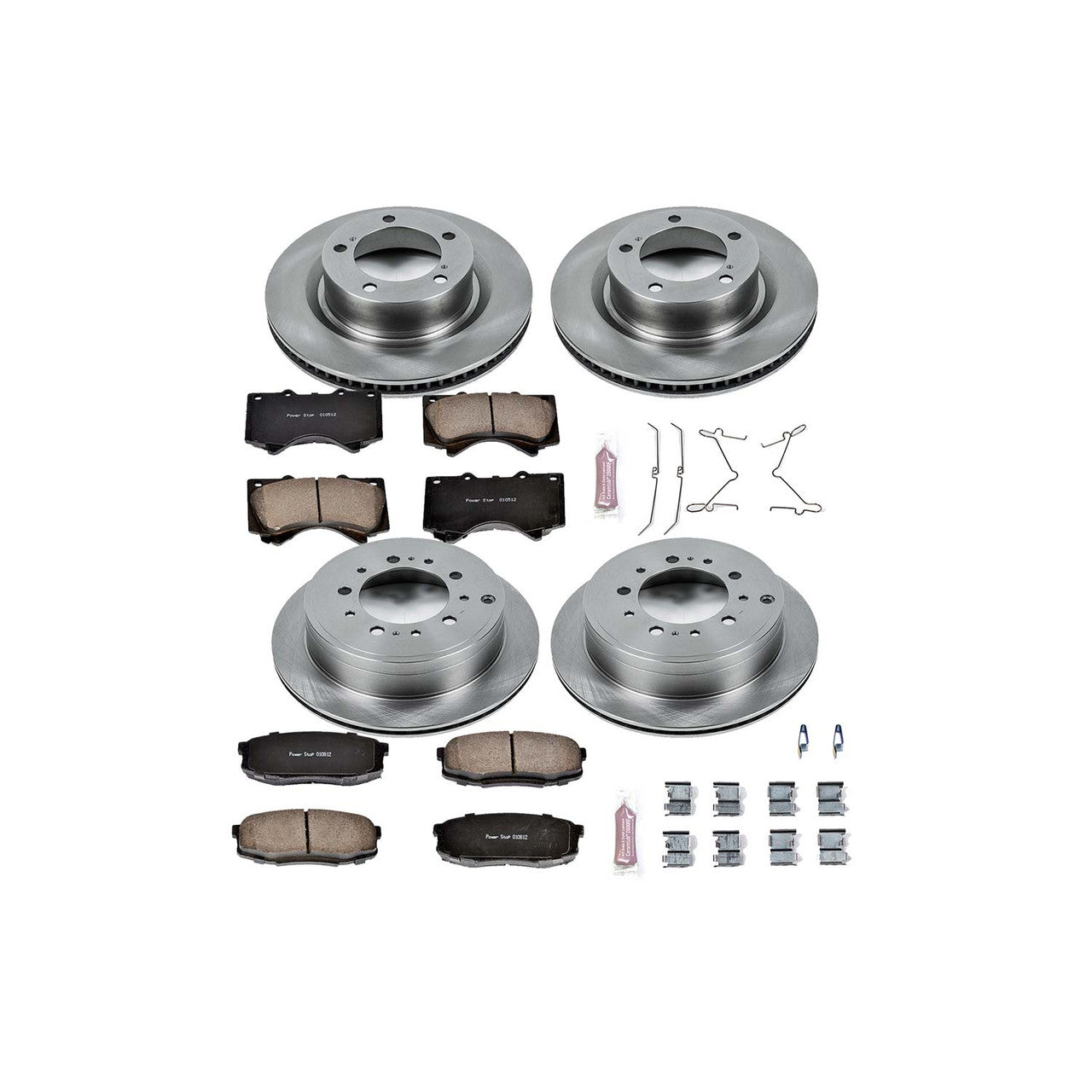 Power Stop 16-18 Lexus LX570 Front & Rear Autospecialty Brake Kit - KOE2813