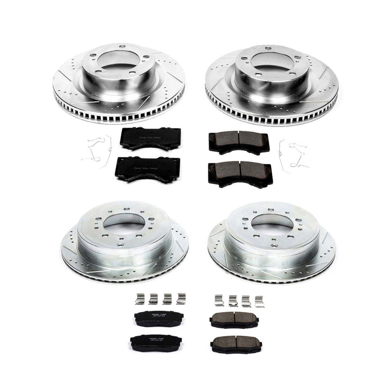 Power Stop 16-18 Lexus LX570 Front & Rear Z23 Evolution Sport Brake Kit - K2813