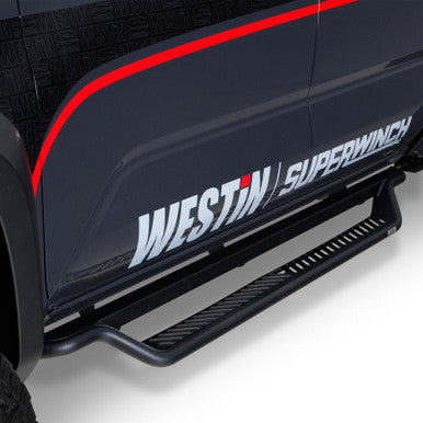 Westin 19-25 RAM 1500 CC (Excl. 1500 Classic) Outlaw Drop Running Boards - Tex. Blk - 20-43835