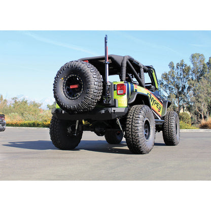 Westin 07-18 Jeep Wrangler JK WJ2 Rear Bumper - Textured Black - 59-82005