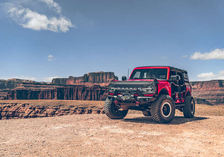 Superlift 21-22 Ford Bronco w/o Sasquatch 3.5in Lift Kit - K1023