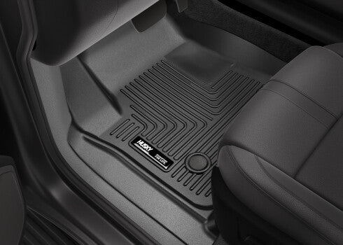 Husky Liners 2024 Toyota Tacoma Double Cab WeatherBeater 2nd Row Black Floor Liners - 14921