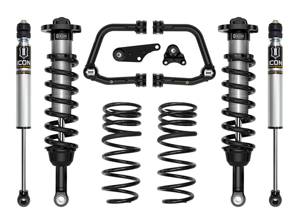 Icon 2024 Toyota Tacoma 1.25-3in Stage 2 Tubular Suspension System w/ Triple Rate Springs - K53292TS