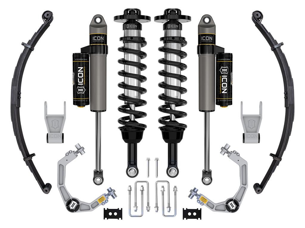 21-23 Ford F150 Tremor 4WD 2.5-3" Stage 2 Suspension Sys Billet UCA / Leaf Pack - K93162L