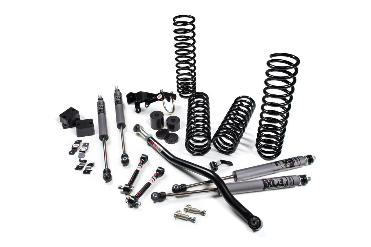 JKS 07-18 Jeep JK J-Venture 2Dr 2.5in System w/ Fox Adventure Series Shocks - JSPEC101KFA