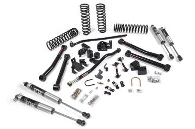 JKS 07-18 Jeep JK J-Konnect 4Dr 3.5in System w/ Fox 2.0 Performance Series Shocks - JSPEC113KFP
