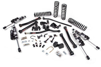 JKS 07-18 Jeep JK 4Dr 3.5in J-Konnect Lift System - FOX Remote Resi - JSPEC113KFR