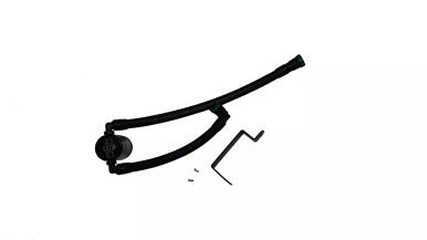 J&L 2025 Ford Bronco 2.3L/ 23-25 Ford Ranger 2.3L Separator 3.0 PCV Side - Black Anodized - 3059P-B