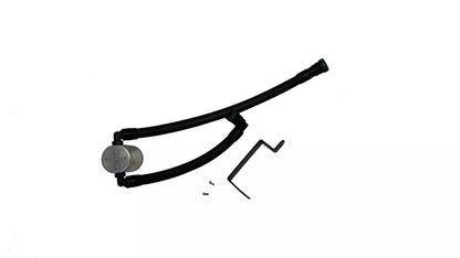 J&L 2025 Ford Bronco 2.3L/ 23-25 Ford Ranger 2.3L Separator 3.0 PCV Side - Clear Anodized - 3059P-C