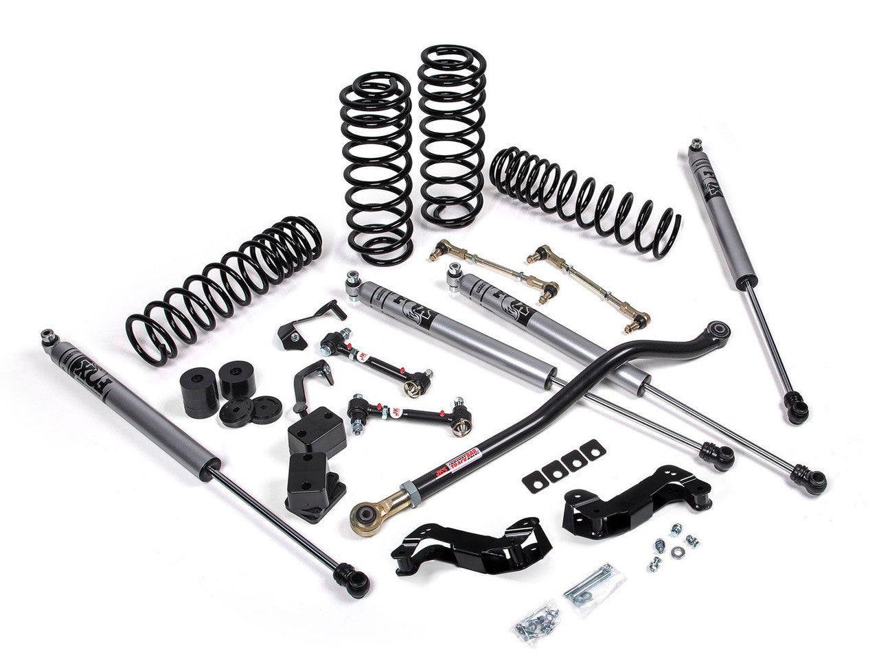 JKS 20-21 Jeep JL J-Kontrol 2.5in 4Dr w/Fox Adventure Series Shocks - DIESEL - JSPEC166KFA