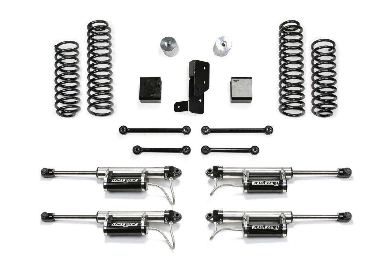 Fabtech 20-22 Jeep JL Diesel & Rubicon 392 4WD 4-Door 3in Sport System Kit - FTS24304