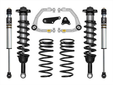 ICON 2024+ ToyotaTacoma 1.25-3in Stage 2 Suspension System Billet w/Triple Rate Springs - K53292S