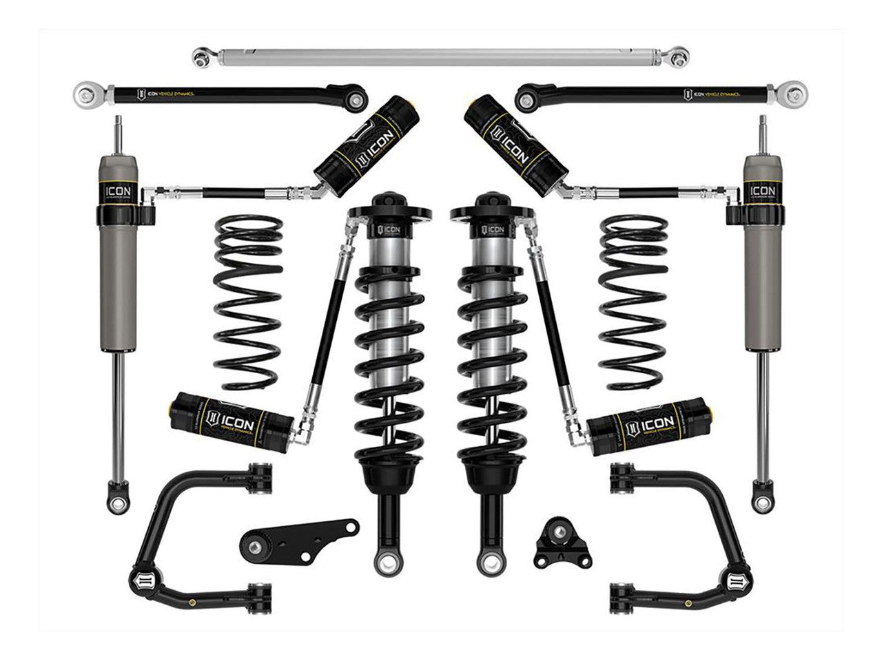 ICON 2024 Toyota Land Cruiser 250 Series 1.25-3in Lift Stage 7 Suspension System Tubular - K53367T