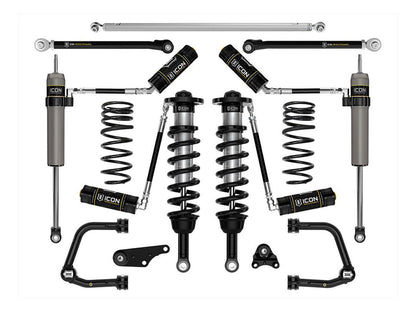 ICON 2024 Toyota Land Cruiser 250 Series 1.25-3in Lift Stage 7 Suspension System Tubular - K53367T