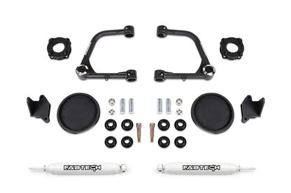 Fabtech 2022 Toyota Tundra 3in Uniball UCA Lift Kit – Front Shock Spacers & Rear Coil Spring Space - K7086