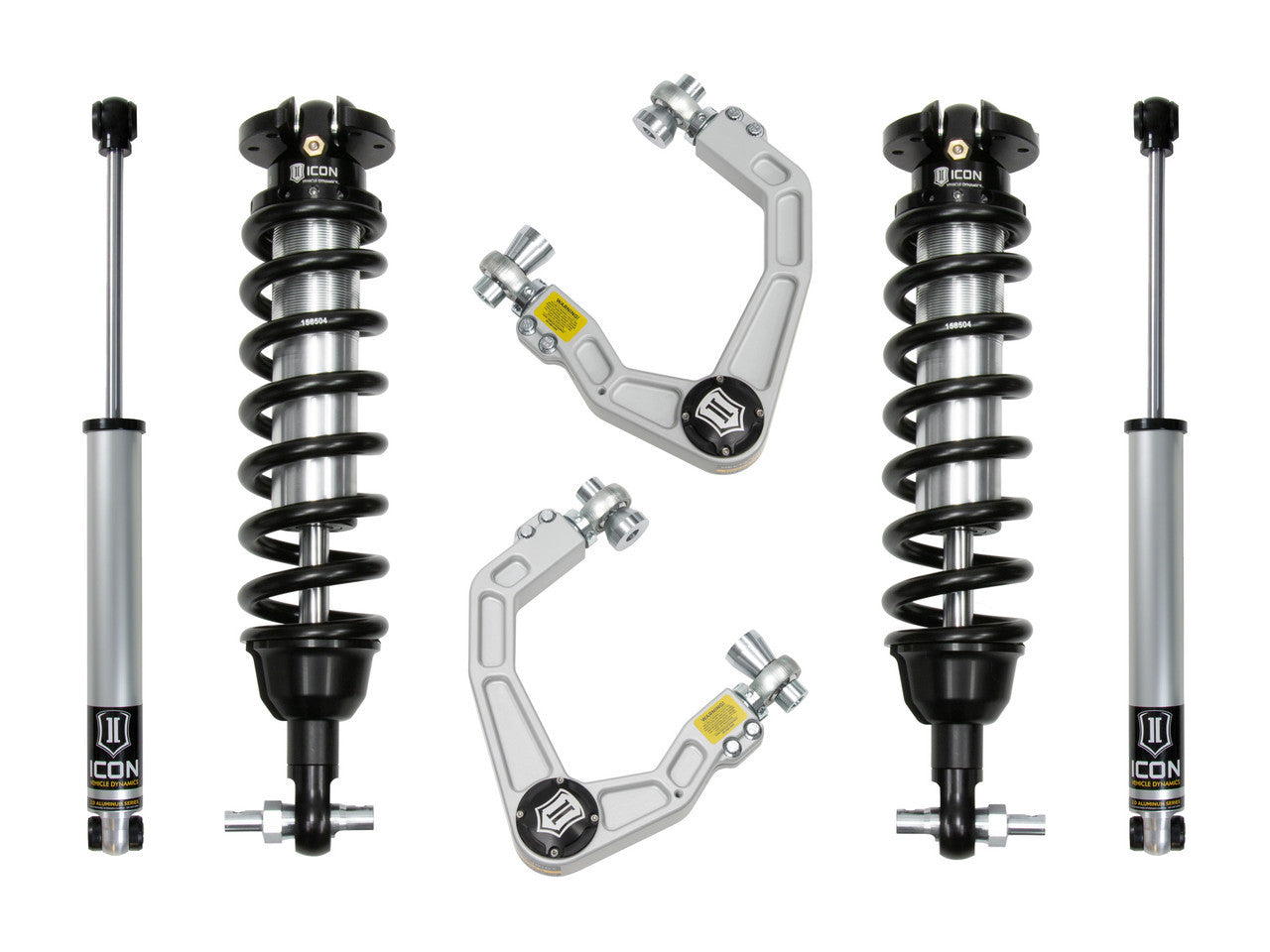 ICON 19-21 Ford Ranger 0-3.5in Stage 2 Suspension System w/ Billet UCA Alum Knuckle - K93202A