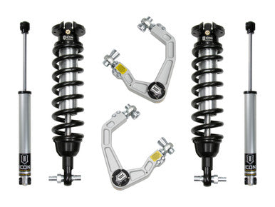 ICON 19-21 Ford Ranger 0-3.5in Stage 2 Suspension System w/ Billet UCA Alum Knuckle - K93202A