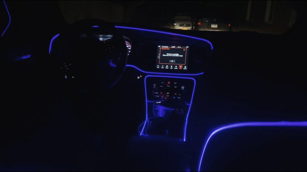 XK Glow XKmax RGBW 4pc addressable Car Interior Kit - MX-CAR-MINI