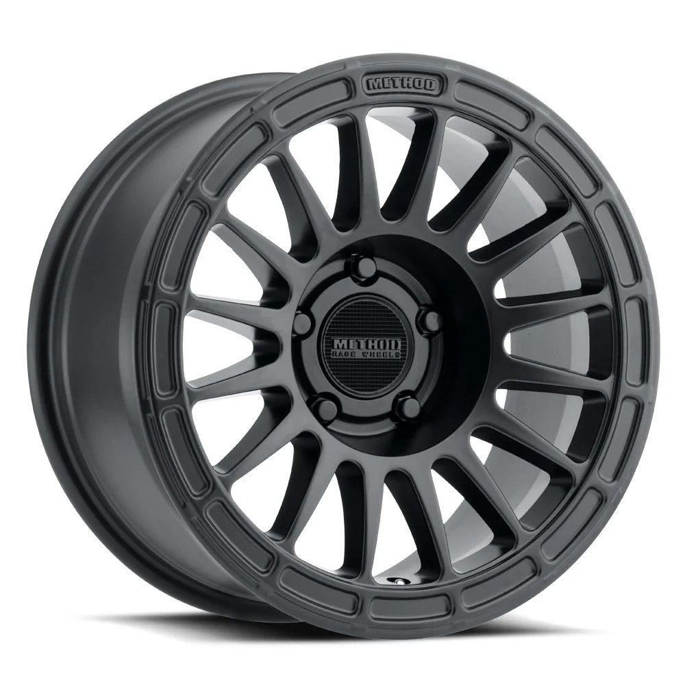Method MR314 17x7.5 +30mm Offset 5x4.5 73mm CB Matte Black Wheel - MR31477512530