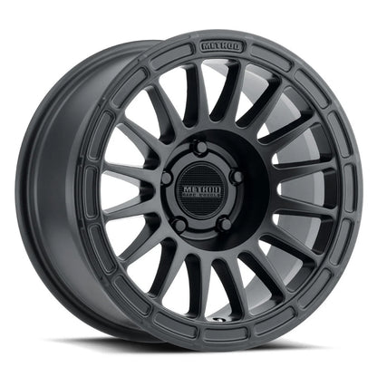 Method MR314 17x7.5 +30mm Offset 5x4.5 73mm CB Matte Black Wheel - MR31477512530