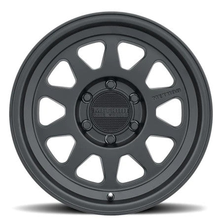 Method MR316 17x8 25mm Offset 5x150 110.5mm CB Matte Black Wheel - MR31678058525